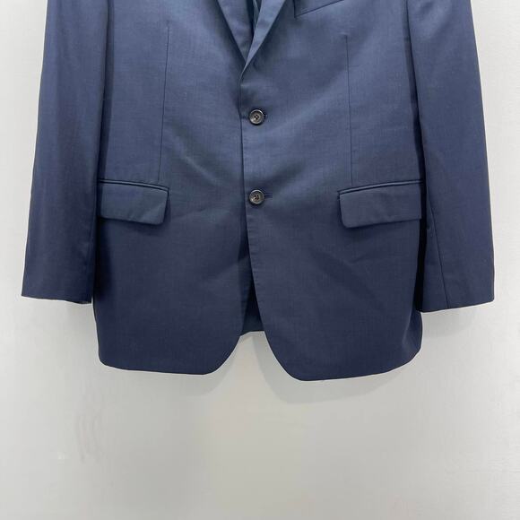 Ralph Ralph Lauren Sport Coat Mens 44S Navy Blue 100% Wool Blazer Jacket - Picture 5 of 12